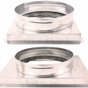 Goodman Square to Round Adapters - SQRPCH102-103 - Horizontal - Qty 2